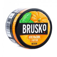 BRUSKO Medium Апельсин с Мятой 50г BRUSKO Medium Апельсин с Мятой 50г