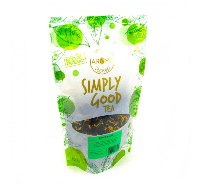 Чай черный Богатырский 100гр AROMA