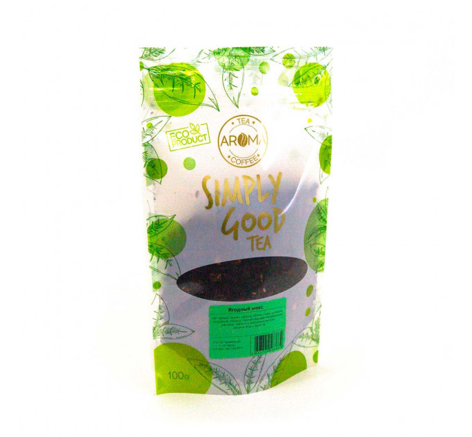 Чай черный Ягодный микс 100гр AROMA